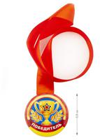 Медаль закатная "Победитель", 56 мм