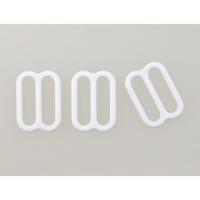 Пряжка регулятор для бюстгальтера, 12 мм, цвет: 001 белый, 50 штук, арт. 2827 (количество товаров в комплекте: 50)