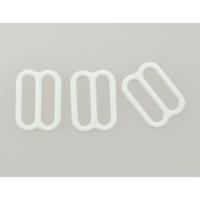 Пряжка регулятор для бюстгальтера, 12 мм, цвет: 004 приглушенный белый, 50 штук, арт. 2827 (количество товаров в комплекте: 50)