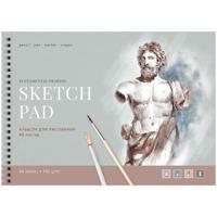 Альбом для рисования на гребне "Antique art", А4, 48 листов