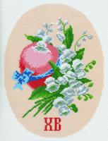 Рисунок на канве "Христово Воскресенье", 28х37 см