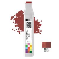 Заправка для маркеров Sketchmarker, цвет: BR21 гранат