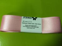 Лента "Stewo", 25 мм, 3 м, розовая