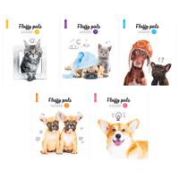 Тетрадь "Pets", А5, 18 листов, клетка