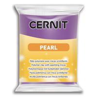 Пластика полимерная запекаемая Cernit "Pearl", 56 грамм, цвет: 900 фиолетовый