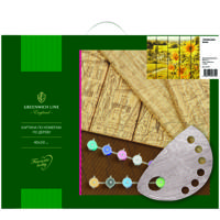 Картина по номерам по дереву "Солнечные поля", 40x50 см