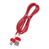 Кабель "Redline Candy", USB (m)-USB Type-C (m), 1 м, красный