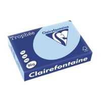 Бумага цветная "Trophee", А4, 80 г/м2, 500 листов, голубая пастель