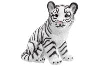 Копилка "Тигр", цвет: белый, 24x18x24 см