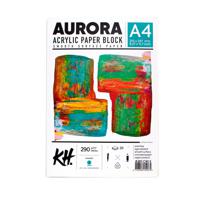 Бумага для акрила "Aurora ", А4, 20 листов, 290 г/м2
