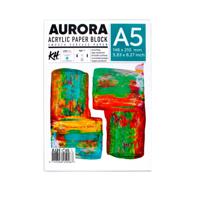 Бумага для акрила "Aurora ", А5, 20 листов, 290 г/м2