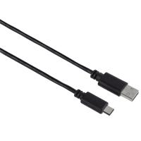 Кабель "Hama", USB (m)-USB Type-C (m), 1,8 м, черный