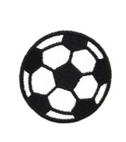 Термоаппликация "Футбольный мяч", средний, 5,3 см