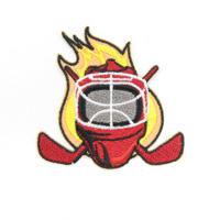 Термоаппликация Hobby&Pro "Игра в хоккей", 6x6 см