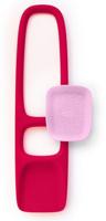 Лопата с ситом для песка и снега Quut "Scoppi", цвет: вишнёво-красный и сладкий розовый (cherry Red + sweet Pink)