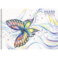 Альбом для рисования "Бабочки", А4, 20 листов