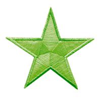 Термоаппликация "Сияние в ночи. Звезды" 2 штуки, зеленый, арт. 925177