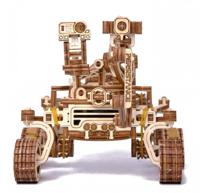 Механическая деревянная сборная модель Wood Trick "Робот Марсоход"