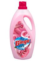 Кондиционер для белья Bingo "PINK ROSE Soft", с парфюмом/аромат розы, 3 л