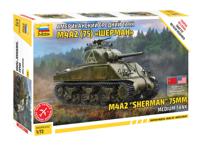 Модель сборная "Американский средний танк М4А2(75) "Шерман""
