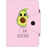Визитница карманная "I'm Avocado", 10 карманов, 75x110 мм