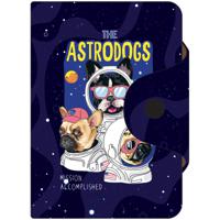 Визитница карманная "Astrodogs", 10 карманов, 75x110 мм