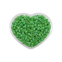 Бисер "Сердце", цвет: 144 зеленый, 8 г