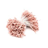 Тычинки для искусственных цветов, 6 см, цвет: пыльно-розовый, арт. AR559