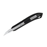 Нож канцелярский "Razzor 200", 9 мм, черный