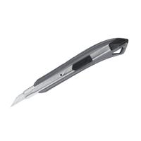 Нож канцелярский "Razzor 200", 9 мм, серый