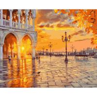 Картина по номерам "Венеция. Площадь Сан-Марко", 40x50 см (27 цветов)