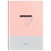 Бизнес-блокнот "Стиль. Pink and gray", А4, 80 листов, клетка