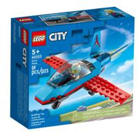 Конструктор LEGO City Great Vehicles "Трюковый самолёт", 59 деталей