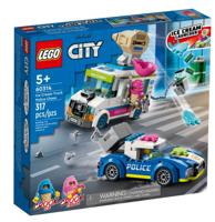 Конструктор LEGO City Police "Погоня полиции за грузовиком с мороженым", 317 деталей