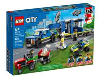 Конструктор LEGO City Police "Полицейский мобильный командный трейлер", 436 деталей