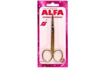 Ножницы вышивальные "ALFA", 10 см, арт. AF 101-87