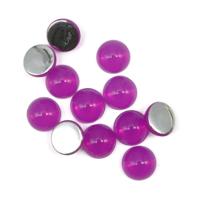 Полубусины желейные, цвет: J19 фиолетовый, 8 мм, 25 штук, арт. 7733612