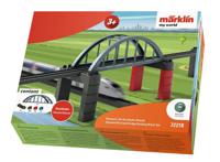 Набор строительных блоков надземного железнодорожного моста "Marklin my World", арт. 72218 (масштаб H0, 1:87)
