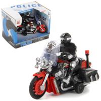Мотоцикл на батарейках "Полиция", красный