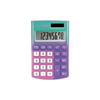 Калькулятор карманный "Sunset 2big Dock", 8 разрядов, розово-фиолетовый