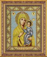 Набор для вышивания бисером Паутинка "Богородица Избавительница", 20х25 см, арт. Б-1027