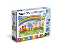 Пазл-maxi "Baby Games. Паровозик-радуга", 35 элементов