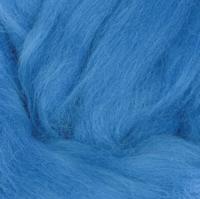 Шерсть для валяния тонкая мериносовая, 100 грамм, цвет: 05 голубой
