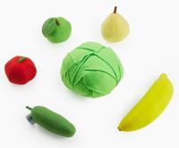 Набор мягких игрушек Happy Baby "Овощи и фрукты"