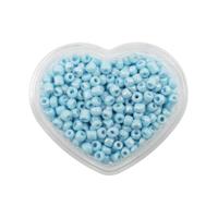 Бисер "Сердце", 11/0, 8 (+/-0,5) г, цвет: 403 светло-голубой