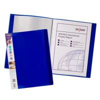 Папка с файлами Snopake, 315х240 мм, 24 страницы, цвет: синий, арт. 12219