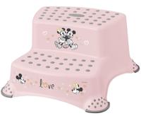 Детский стульчик-подставка Keeeper igor "Minnie", двойной, с антискользящей функцией, цвет: розовый, 40x37x21 см