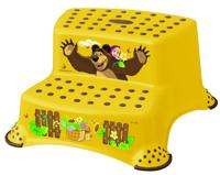 Детский стульчик-подставка Keeeper igor "Маша и медведь", двойной, с антискользящей функцией, 40x37x21 см