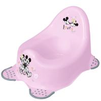 Детский горшок Keeeper Disney adam "Minnie mouse", с антискользящей функцией, цвет: пастельно-розовый, 38x27x24 см