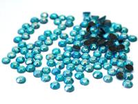 Стразы термоклеевые "ss20", 4,8 мм, 100 штук, цвет: 119AB голубой